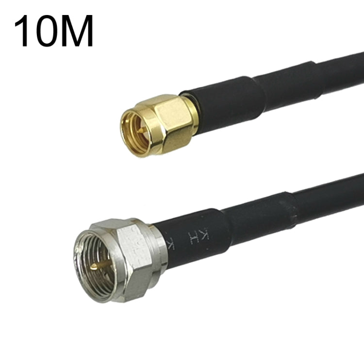 Cable adaptador coaxial SMA macho a F TV macho RG58, 0.5m, 1m, 1.5m, 3m, 5m, 10m