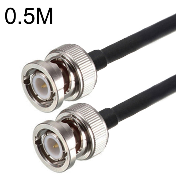 Cable adaptador coaxial BNC macho a BNC macho RG58, BNC Male To BNC 0.5m, BNC Male To BNC 1m, BNC Male To BNC 1.5m, BNC Male To BNC 3m, BNC Male To BNC 5m, BNC Male To BNC 10m