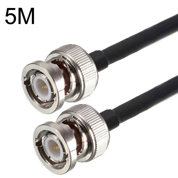 Cable adaptador coaxial BNC macho a BNC macho RG58, BNC Male To BNC 0.5m, BNC Male To BNC 1m, BNC Male To BNC 1.5m, BNC Male To BNC 3m, BNC Male To BNC 5m, BNC Male To BNC 10m