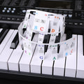 Pegatinas de colores para teclado de Piano para principiantes, accesorios para instrumentos musicales, Imitation Piano Keys 61 Keys, Piano Keys 61 keys, Piano Keys 88 keys