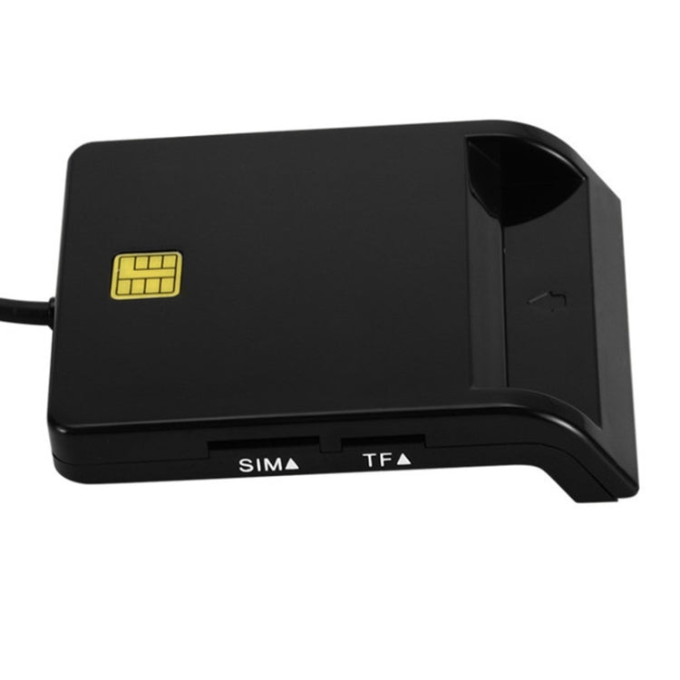 Lector de tarjetas multifunción inteligente para tarjeta bancaria SD TF M2 MS Tarjeta de identificación tarjeta SIM, 608