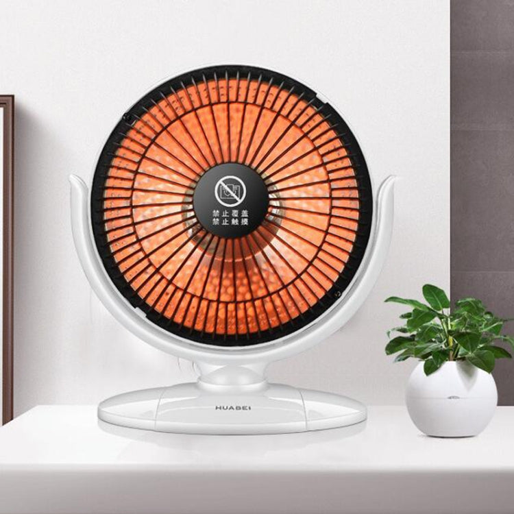 Small Sun Mini Home Office Calentador Calentador eléctrico de 6 pulgadas Enchufe estándar nacional, with 3m Extension Cable, without Cable