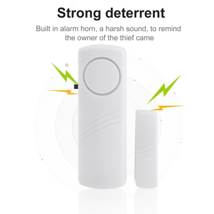 5 uds puerta ventana alarma antirrobo inalámbrica puerta alarma magnética equipo de seguridad para el hogar