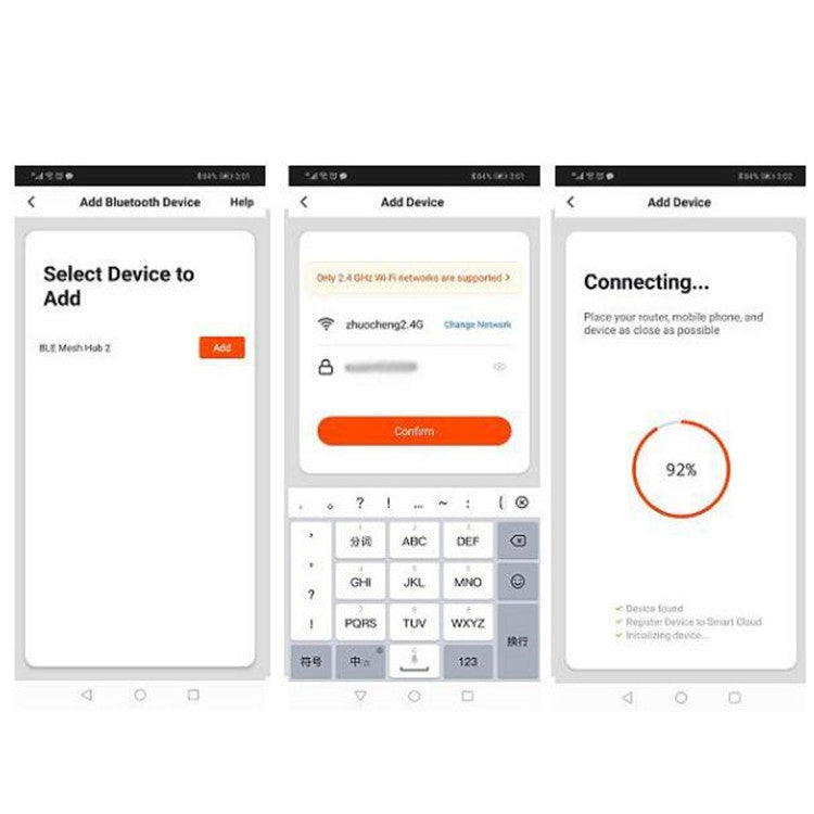 Centro de control del zócalo del sensor de la puerta y de la ventana del hogar elegante de la entrada multifuncional de Bluetooth