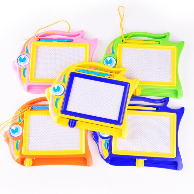 Tablero de escritura de educación temprana para niños, rompecabezas, tablero de dibujo magnético de plástico blanco y negro, Juguetes, Writing Board