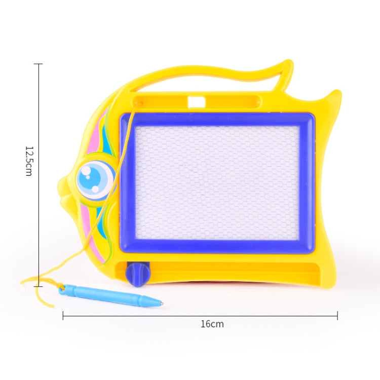 Tablero de escritura de educación temprana para niños, rompecabezas, tablero de dibujo magnético de plástico blanco y negro, Juguetes, Writing Board