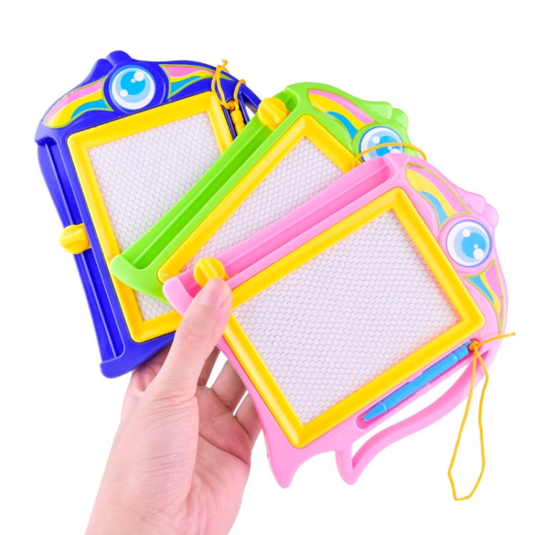 Tablero de escritura de educación temprana para niños, rompecabezas, tablero de dibujo magnético de plástico blanco y negro, Juguetes, Writing Board