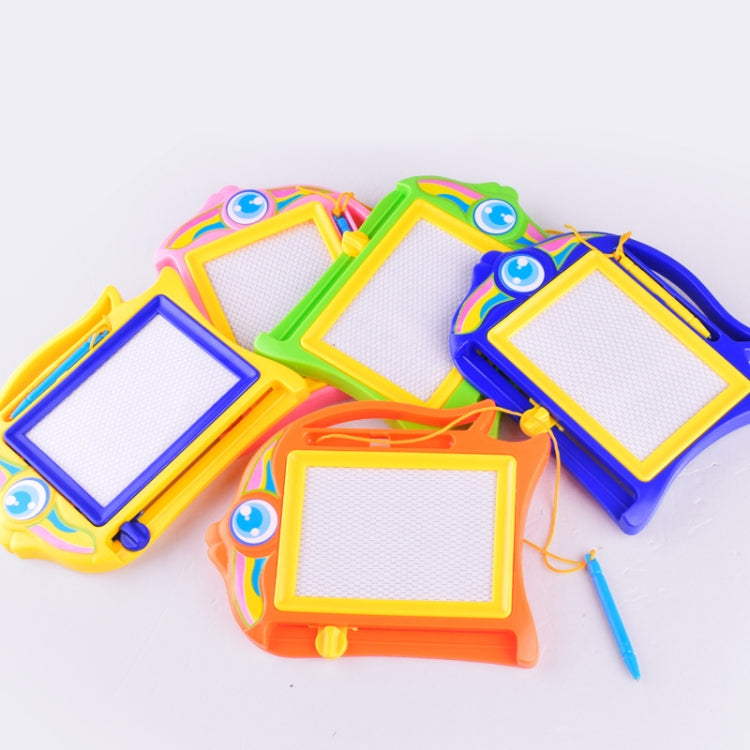 Tablero de escritura de educación temprana para niños, rompecabezas, tablero de dibujo magnético de plástico blanco y negro, Juguetes, Writing Board