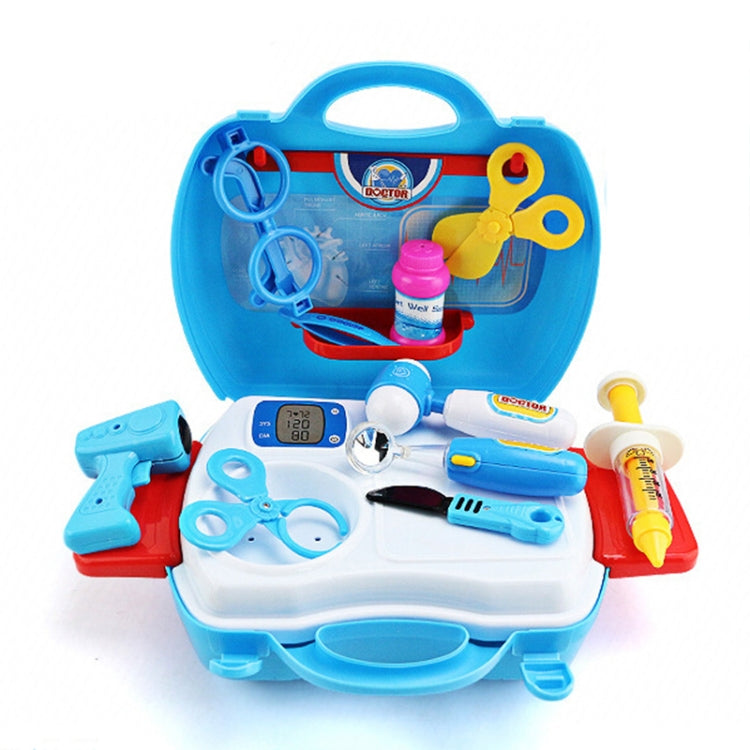 Juego de herramientas de vajilla de cocina de simulación para niños, juego de simulación, casa, maleta, juguete, Medical, Kitchen, Supermaket, Tools, Makeup