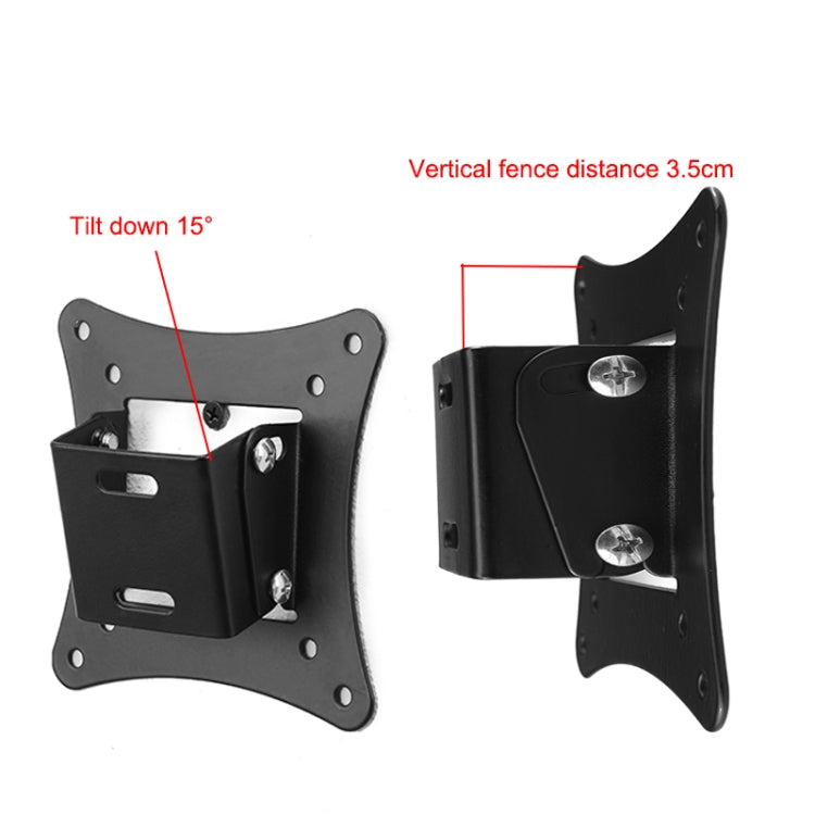 Soporte universal para monitor de TV de 5 piezas Mini soporte vertical simple para colgar pantalla