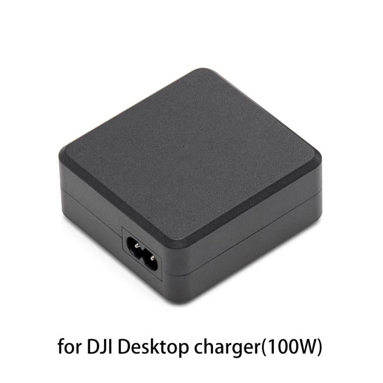 Cargador de escritorio original DJI de 100 W con dos interfaces de salida USB-C, 100W Desktop Charger
