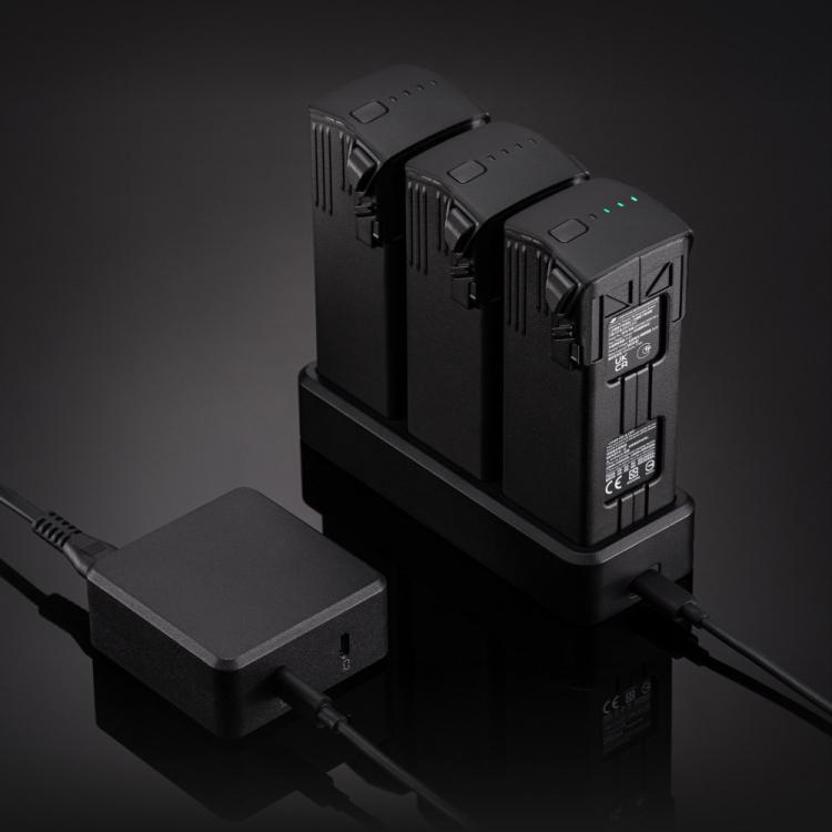 Cargador de escritorio original DJI de 100 W con dos interfaces de salida USB-C, 100W Desktop Charger