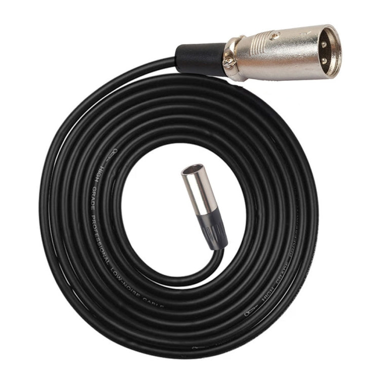 Xlrmini Caron macho a mini cable de equilibrio macho para cable de audio de micrófono de tarjeta de sonido de 48 V, 0.5m, 1m, 1.5m, 2m, 3m, 5m, 10m