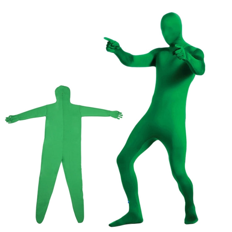 Foto Cuerpo Elástico Traje Pantalla Verde Video Chroma Key Traje Ajustado, 160cm, 170cm, 180cm