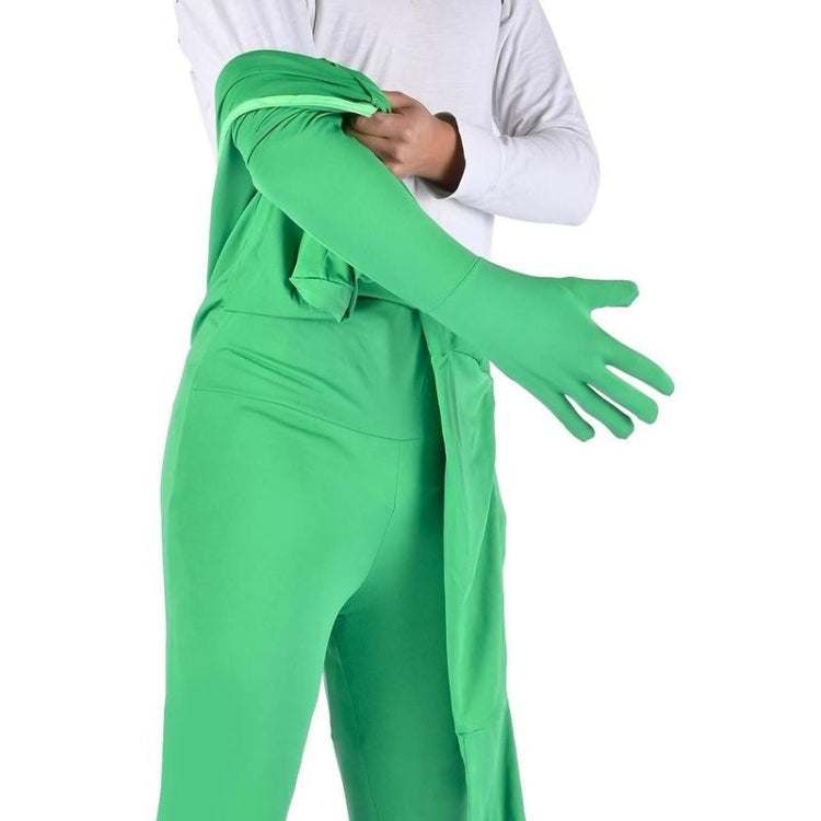 Foto Cuerpo Elástico Traje Pantalla Verde Video Chroma Key Traje Ajustado, 160cm, 170cm, 180cm