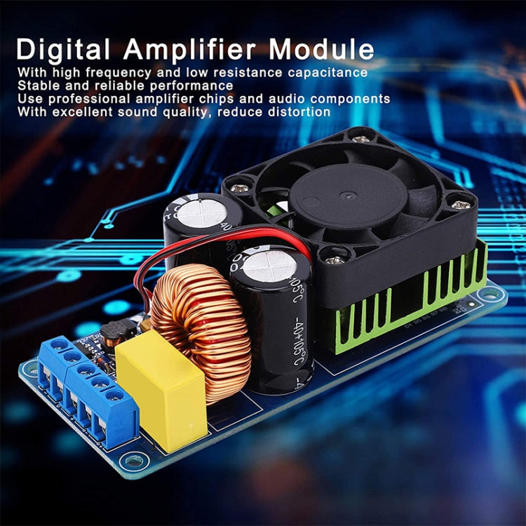 Placa amplificadora Digital HIFI Clase D de alta potencia IRS2092S 500W