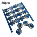 30 PCS 4A 2-Tándem 7.4V / 8.4V 18650 Placa de protección de batería de litio, antisobrecarga, antisobredescarga