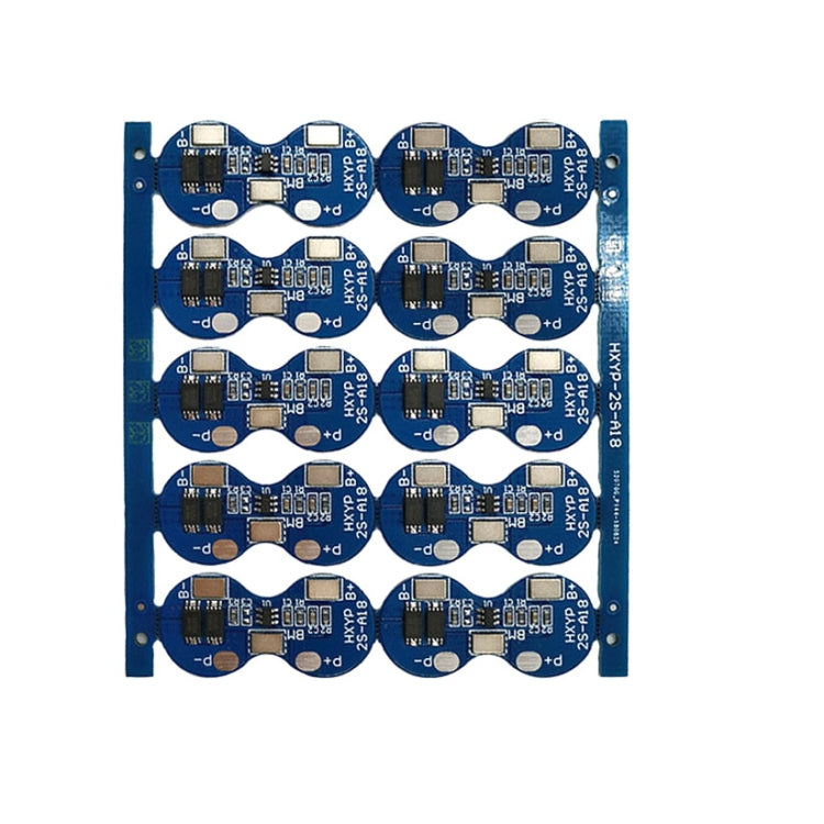 30 PCS 4A 2-Tándem 7.4V / 8.4V 18650 Placa de protección de batería de litio, antisobrecarga, antisobredescarga