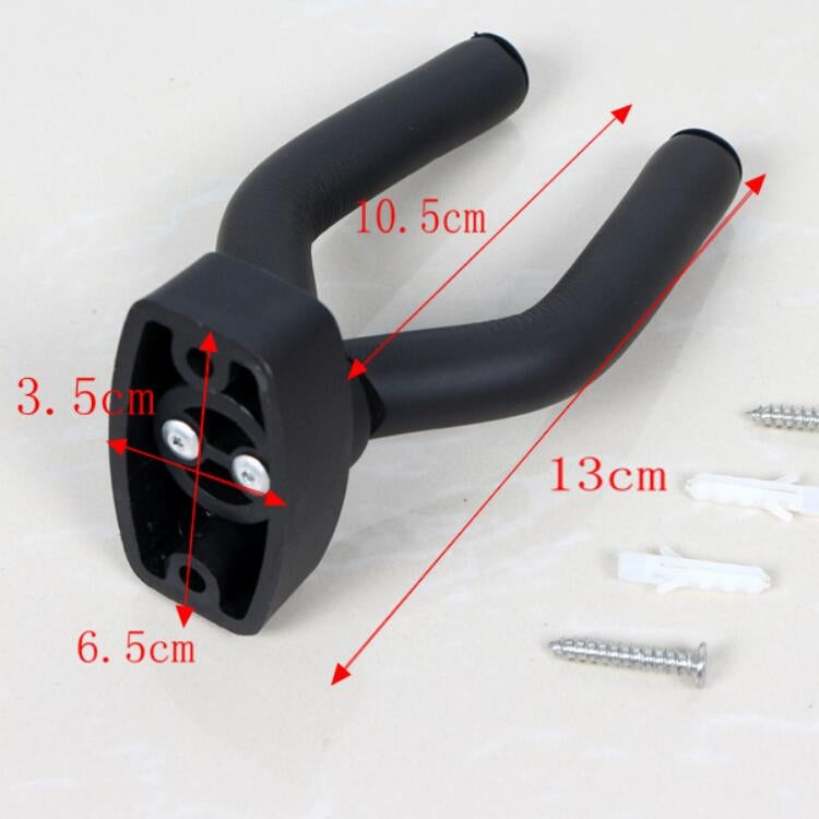 Colgador de metal de pared con gancho corto para guitarra de 3 piezas, Metal Hanger