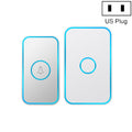 CACAZI A78 Timbre inalámbrico de larga distancia Timbre electrónico con control remoto inteligente, US Plug, EU Plug, UK Plug
