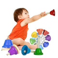 Instrumento Orff Juguete musical de percusión de campana de ocho tonos para niños, Eight-tone Bell Percussion Musical
