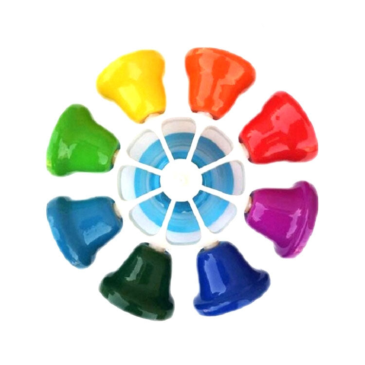 Instrumento Orff Juguete musical de percusión de campana de ocho tonos para niños, Eight-tone Bell Percussion Musical