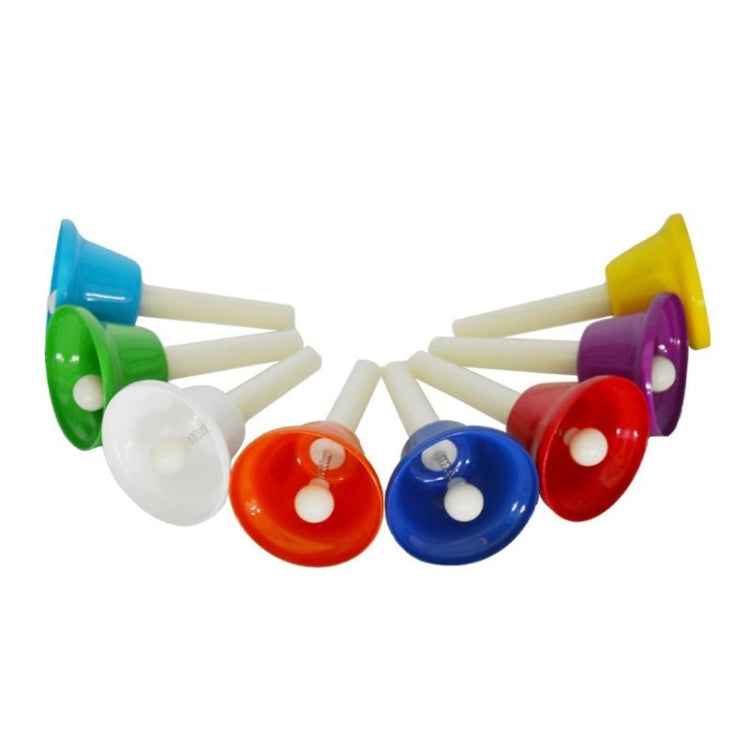 Instrumento Orff Juguete musical de percusión de campana de ocho tonos para niños, Eight-tone Bell Percussion Musical