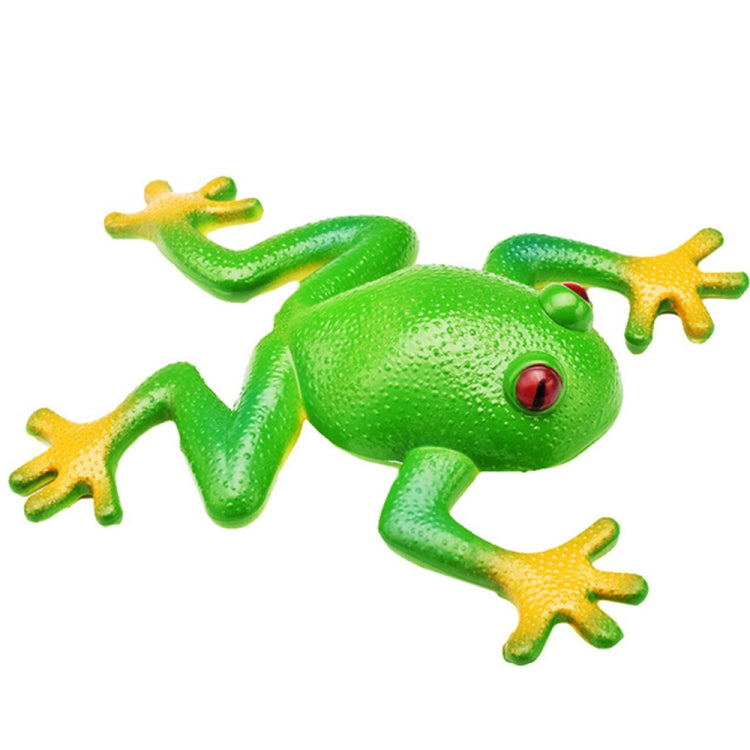 Modelo de rana de simulación, rana falsa suave, rana creativa, Frog Model