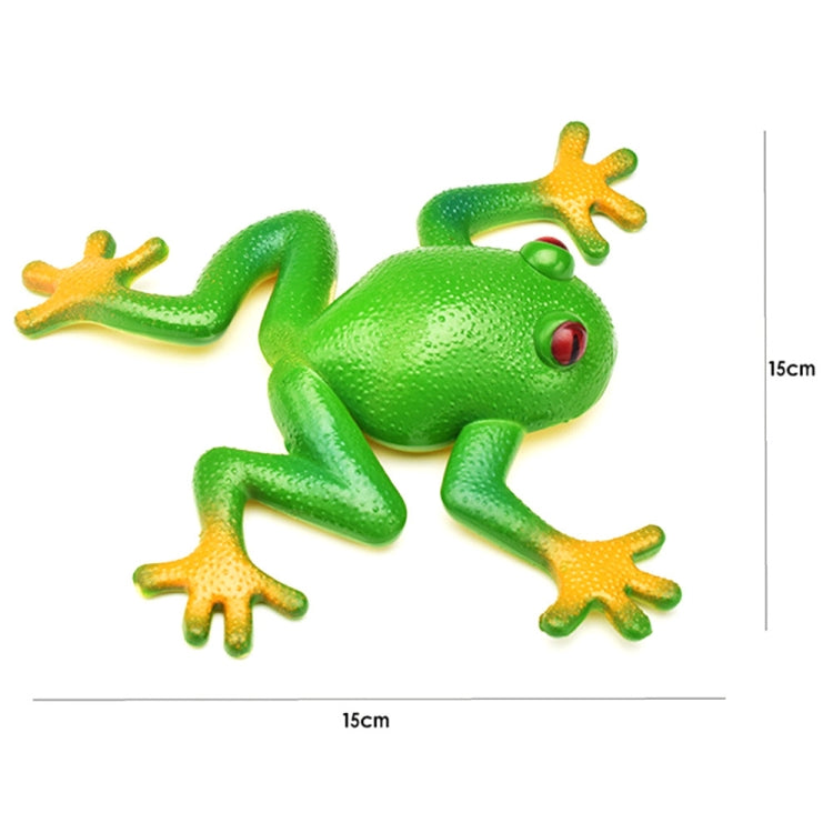 Modelo de rana de simulación, rana falsa suave, rana creativa, Frog Model