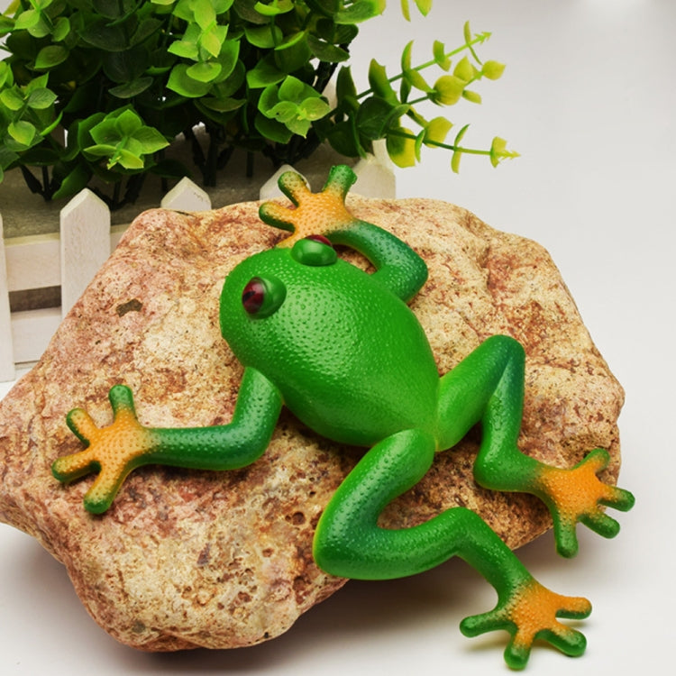 Modelo de rana de simulación, rana falsa suave, rana creativa, Frog Model