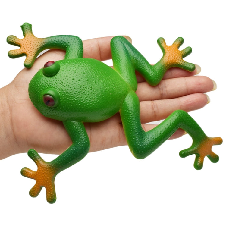 Modelo de rana de simulación, rana falsa suave, rana creativa, Frog Model