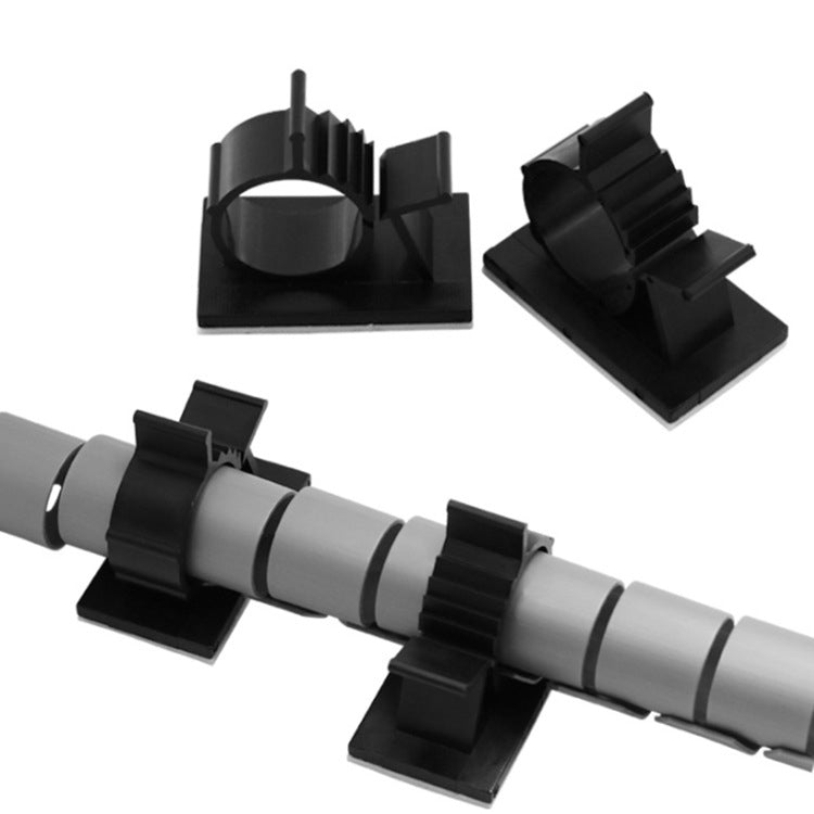 Organizador de cables de fijación de cables autoadhesivo ajustable de 100 piezas, Y-0810, Y-1013, Y-1316, Y-1720, Y-2225