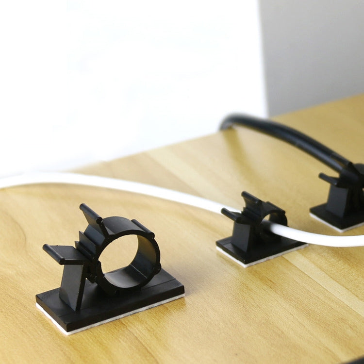 Organizador de cables de fijación de cables autoadhesivo ajustable de 100 piezas, Y-0810, Y-1013, Y-1316, Y-1720, Y-2225