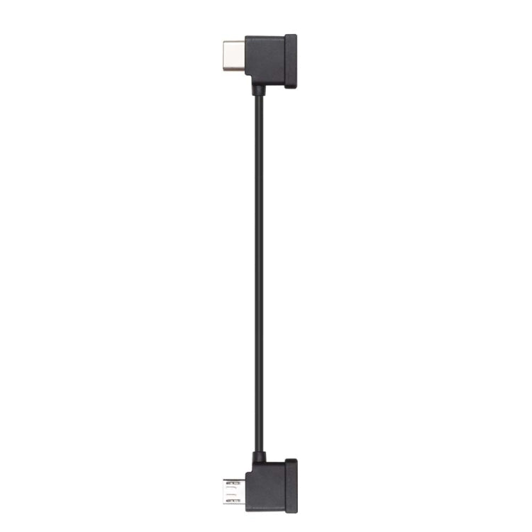 Cable de datos del controlador remoto DJI RC-N1 original para conectar el teléfono, especificaciones:, USB Type-C, Standard Micro USB, 8 Pin