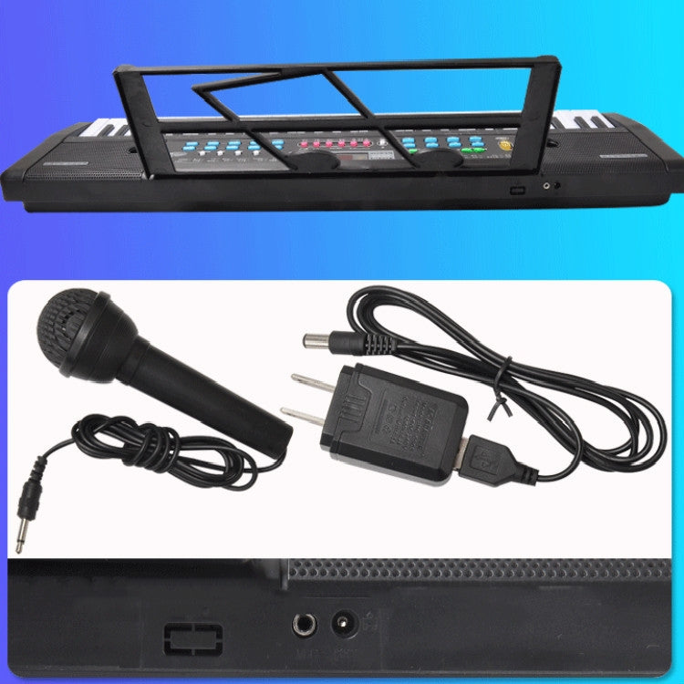 Juguete de instrumento musical de teclado grande para niños de 61 teclas, 61 Key Musical Instrument