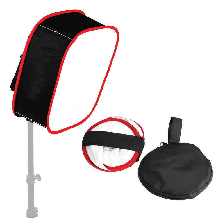 Difusor de luz de vídeo LED plegable Portabl Universal para iluminación fotográfica Yongnuo Godox