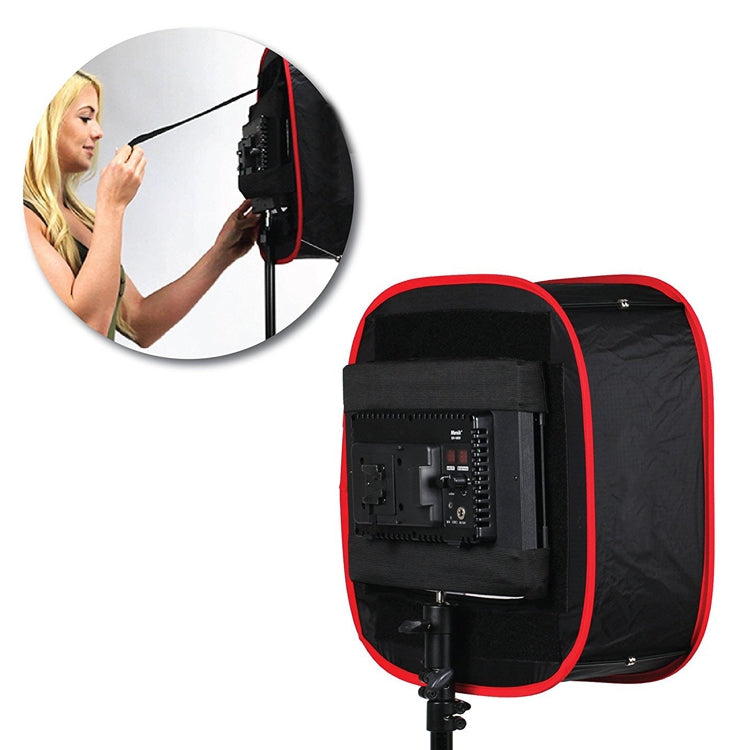 Difusor de luz de vídeo LED plegable Portabl Universal para iluminación fotográfica Yongnuo Godox