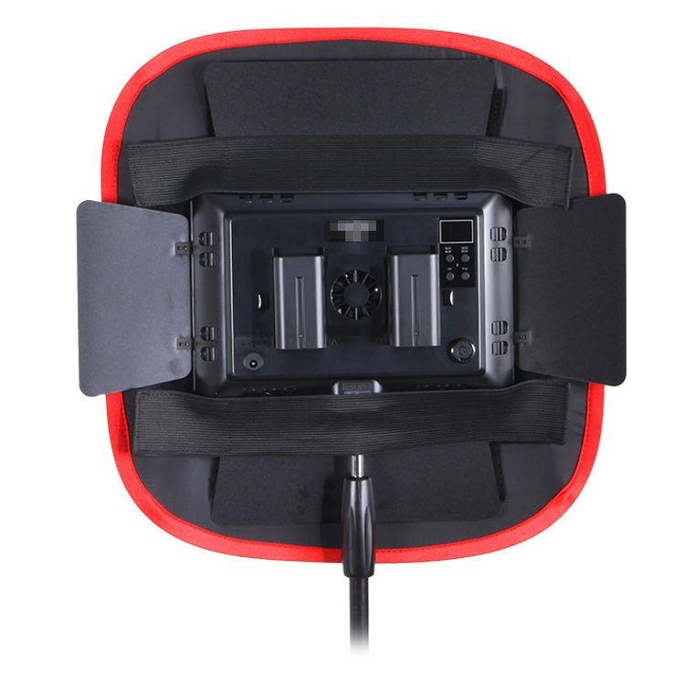 Difusor de luz de vídeo LED plegable Portabl Universal para iluminación fotográfica Yongnuo Godox