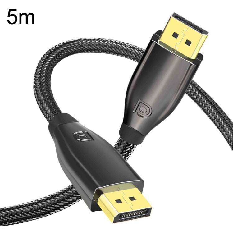 Cable DP versión 1,4, interfaz chapada en oro, Cable de computadora con pantalla de alta definición 8K, 1m, 1.5m, 2m, 3m, 5m