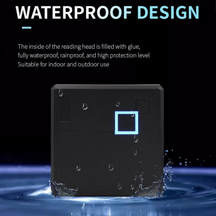 Placa controladora de control de acceso Lector de tarjetas impermeable, IC Swipe Card Reader, ID Swipe Card Reader, IC Credit Card Reader, ID Credit Card Reader
