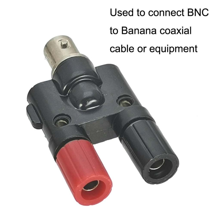5 uds conector hembra BNC a conector hembra Banana doble adaptador RF conector Coaxial, BNC Female to Dual Banana Female