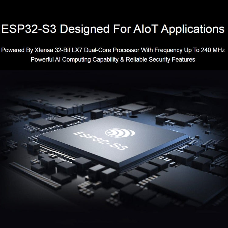 Waveshare ESP32-S3 Microcontrolador 2,4 GHz Placa de desarrollo Wi-Fi Módulo ESP32-S3-WROOM-1-N8R8, 24263, 24363
