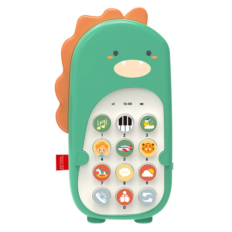 Rompecabezas para bebé simulación bilingüe teléfono móvil juguete bebé niño máquina de educación temprana