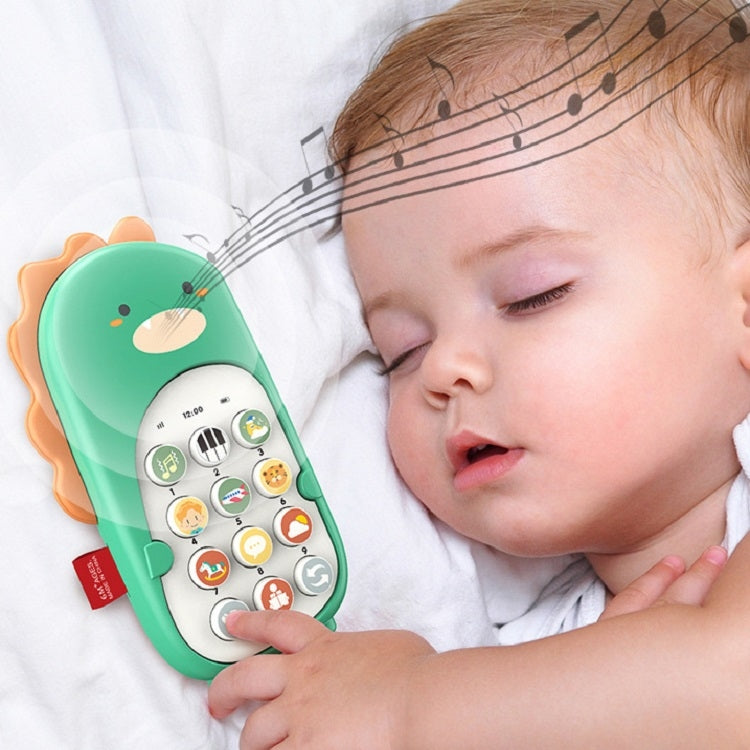 Rompecabezas para bebé simulación bilingüe teléfono móvil juguete bebé niño máquina de educación temprana