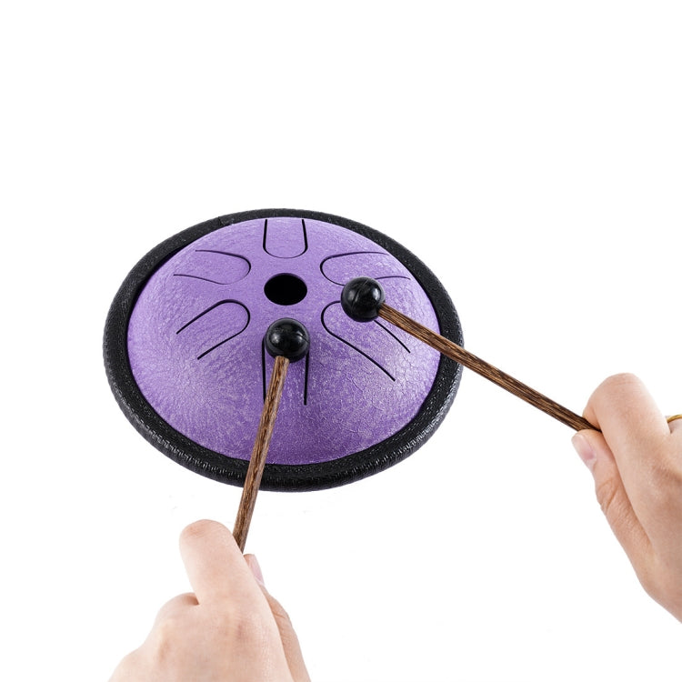 Tambor de bolsillo de 5,5 pulgadas, instrumento de percusión de viaje de ocio, tambor de mano etéreo