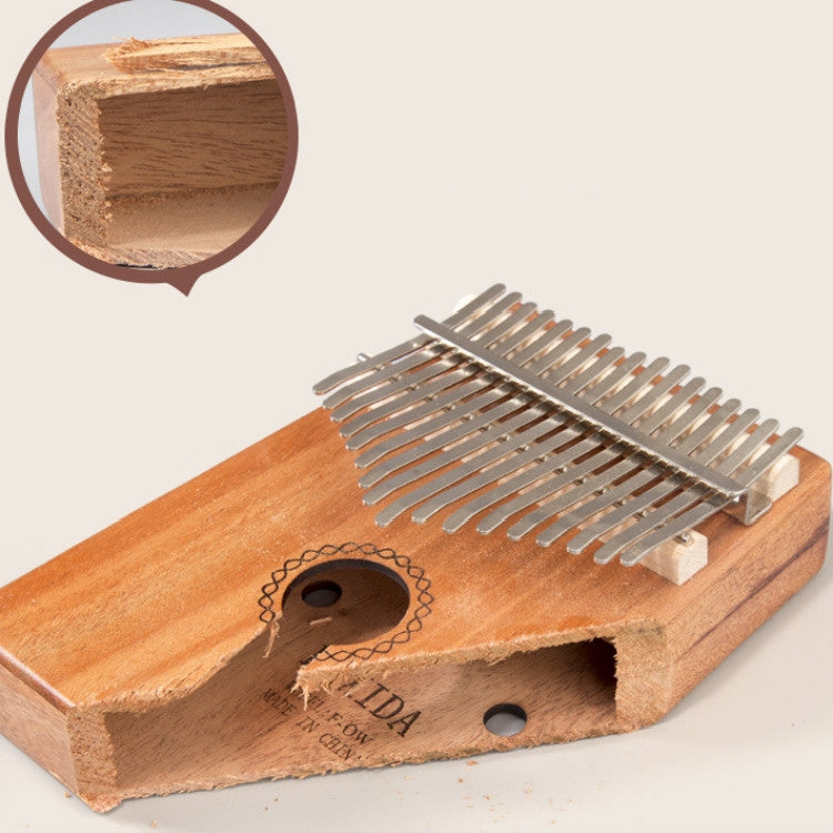 Piano de pulgar portátil Kalimba de 17 tonos, Mahogany-Classic Deer, Bamboo-Classic Deer, Mahogany-Sun God, Mahogany-Six-Pointed Star, Mahogany-Blue (Classic Deer), Spruce-Classic Deer, White-Classic Deer, Acacia-Classic Deer, Sapele-Classic Deer      ...