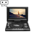 DVD portátil de 7,8 pulgadas con reproductor de TV, compatible con tarjeta SD/MMC/función de juego/puerto USB, 7.8 inch EU Plug, 7.8 inch US Plug, 7.8 inch UK Plug, 7.8 inch AU Plug