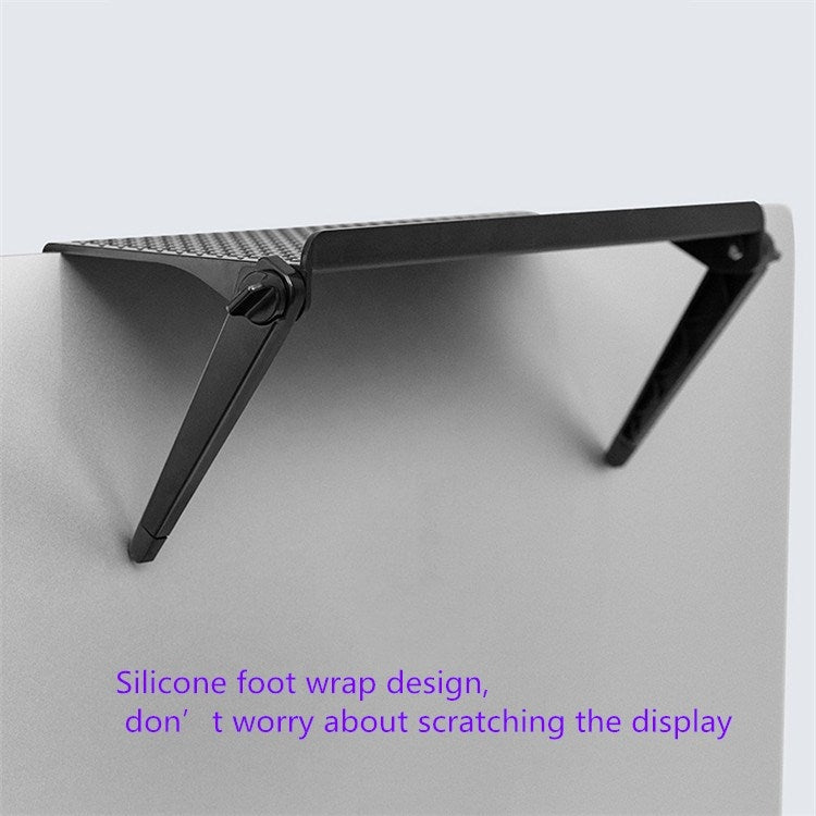 Soporte para monitor de computadora en estante de Almacenamiento funcional multifuncional creativo de 2 piezas, S, L