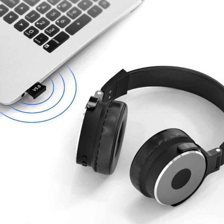 3 PCS Bluetooth V5.0 Adaptador Computadora Portátil USB Bluetooth Teclado Receptor de Audio