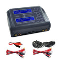 Cargador de batería de litio equilibrado HTRC C240, cargador de juguete de avión con Control remoto, US Plug, EU Plug